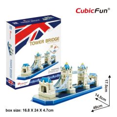  3D puzzle: Tower Bridge CubicFun 3D famous building models