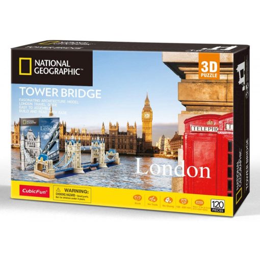 3D puzzle: Tower Bridge - London - 3d puzzle cubicfun