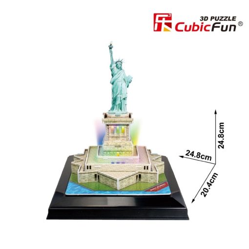 Puzzle 3D - Statue De La Liberté LED, Maquette A Construire