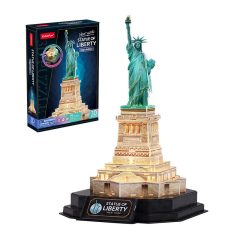 3d LED lighting puzzle: Statue of Liberty