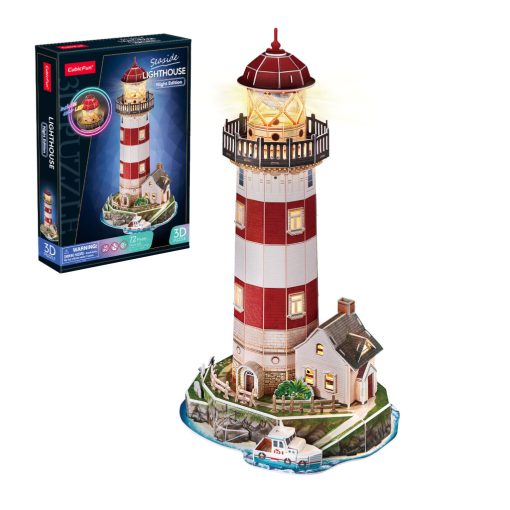 3d LED világítós puzzle: Világítótorony