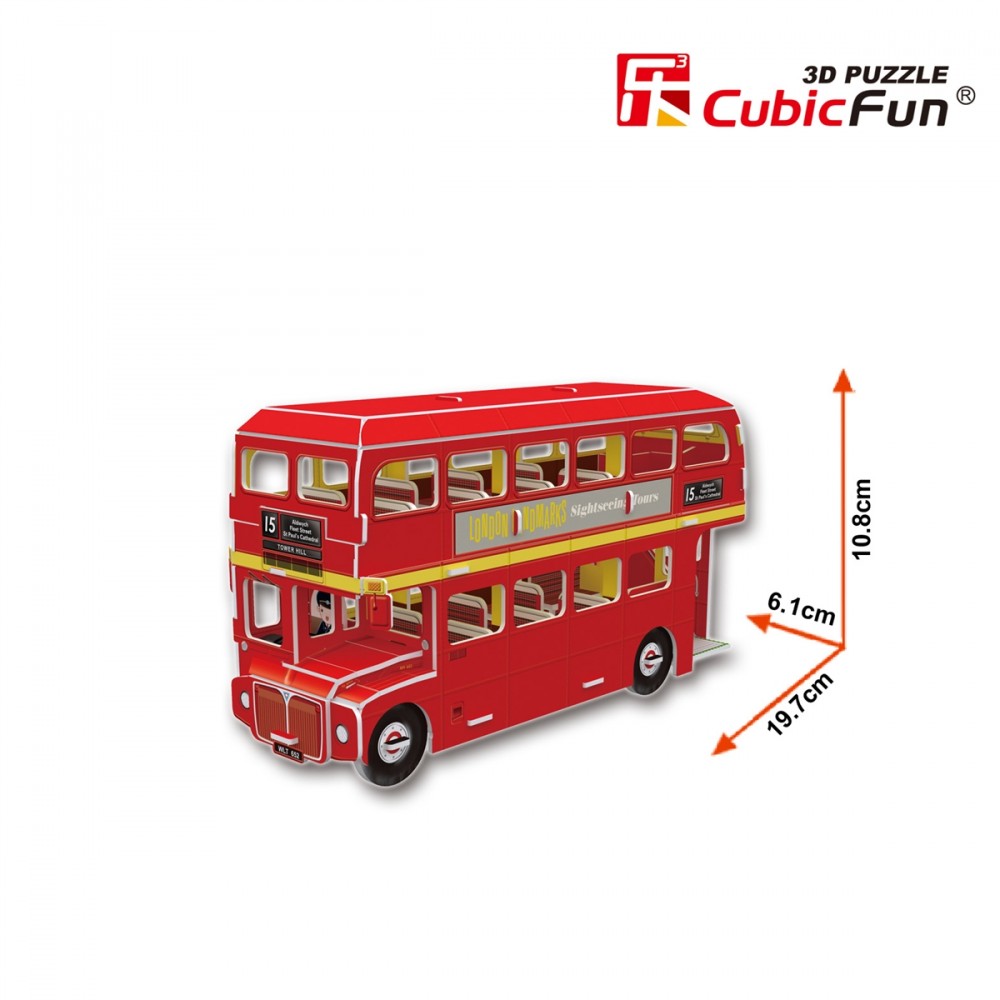 London bus best sale 3d puzzle