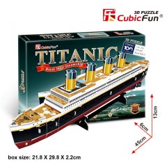 3D puzzle: Titanic CubicFun vehicle model